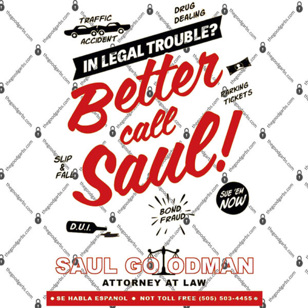 Better Call Saul Shirt Saul Goodman Breaking Bad 1