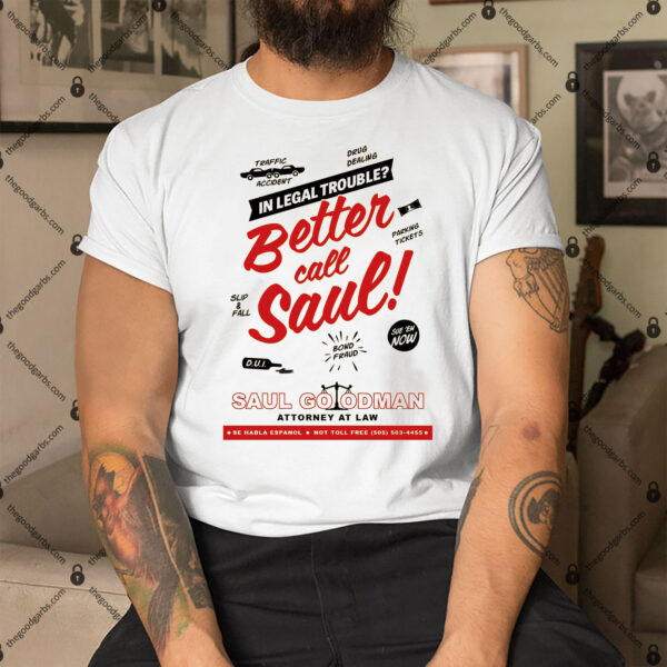 Better Call Saul Shirt Saul Goodman Breaking Bad