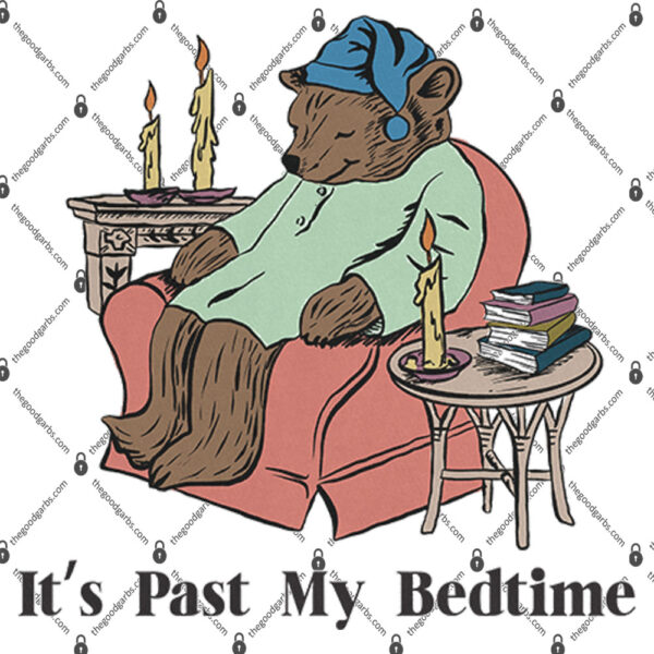 It's Past My Bedtime Bear Shirt 1