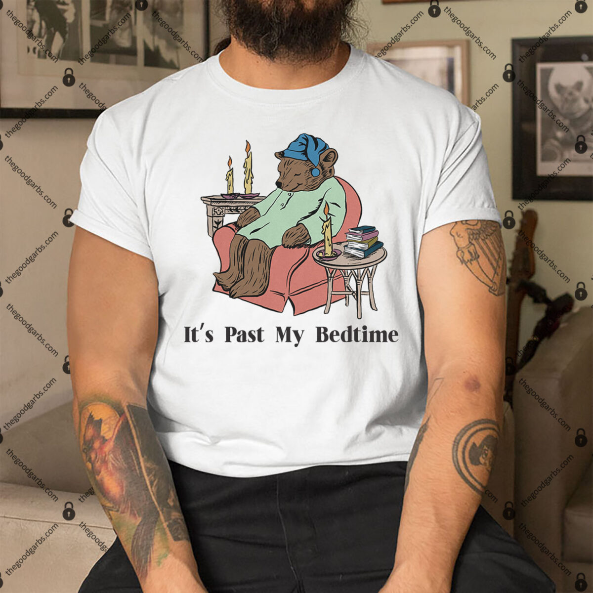 It's Past My Bedtime Bear Shirt