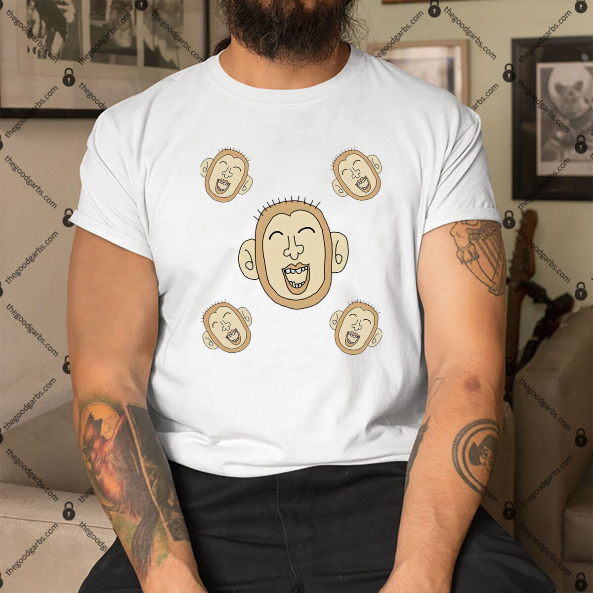 Mob Psycho Monkey Shirt Smart Mokey Hagemon