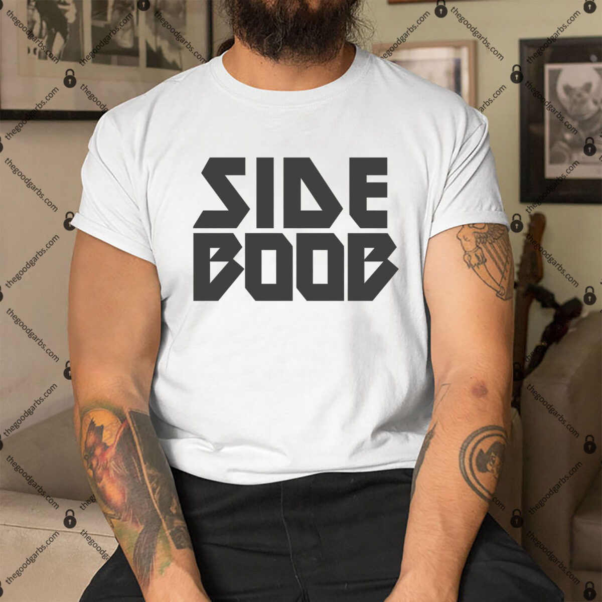 OITNB Side Boob Band Logo Shirt