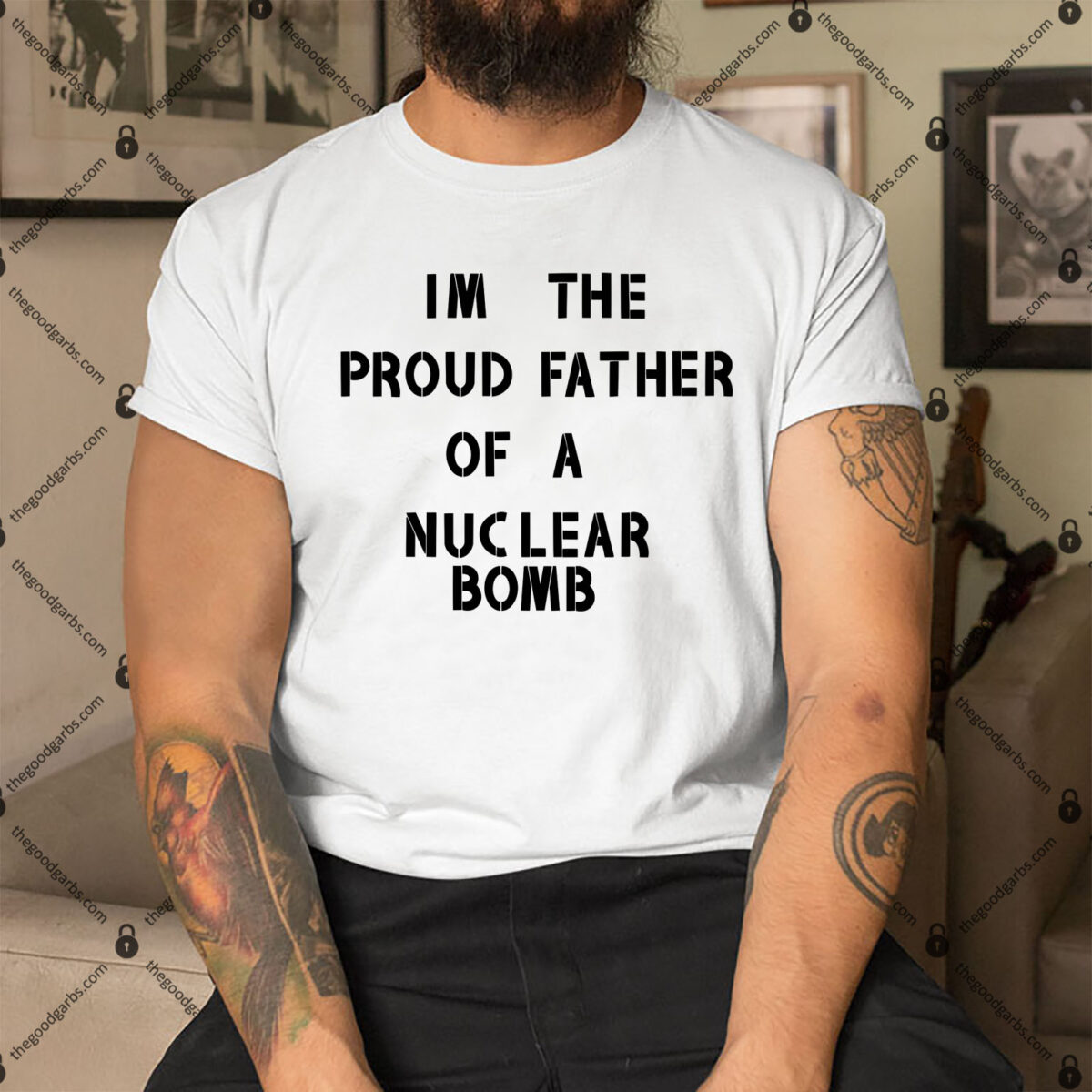 Proud Father Of A Nuclear Bomb Shirt