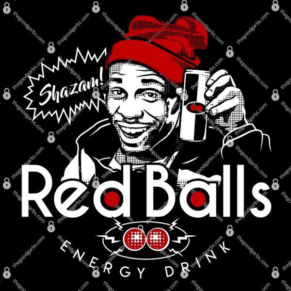 Red Balls Dave Chappelle Energy Drink T-Shirt