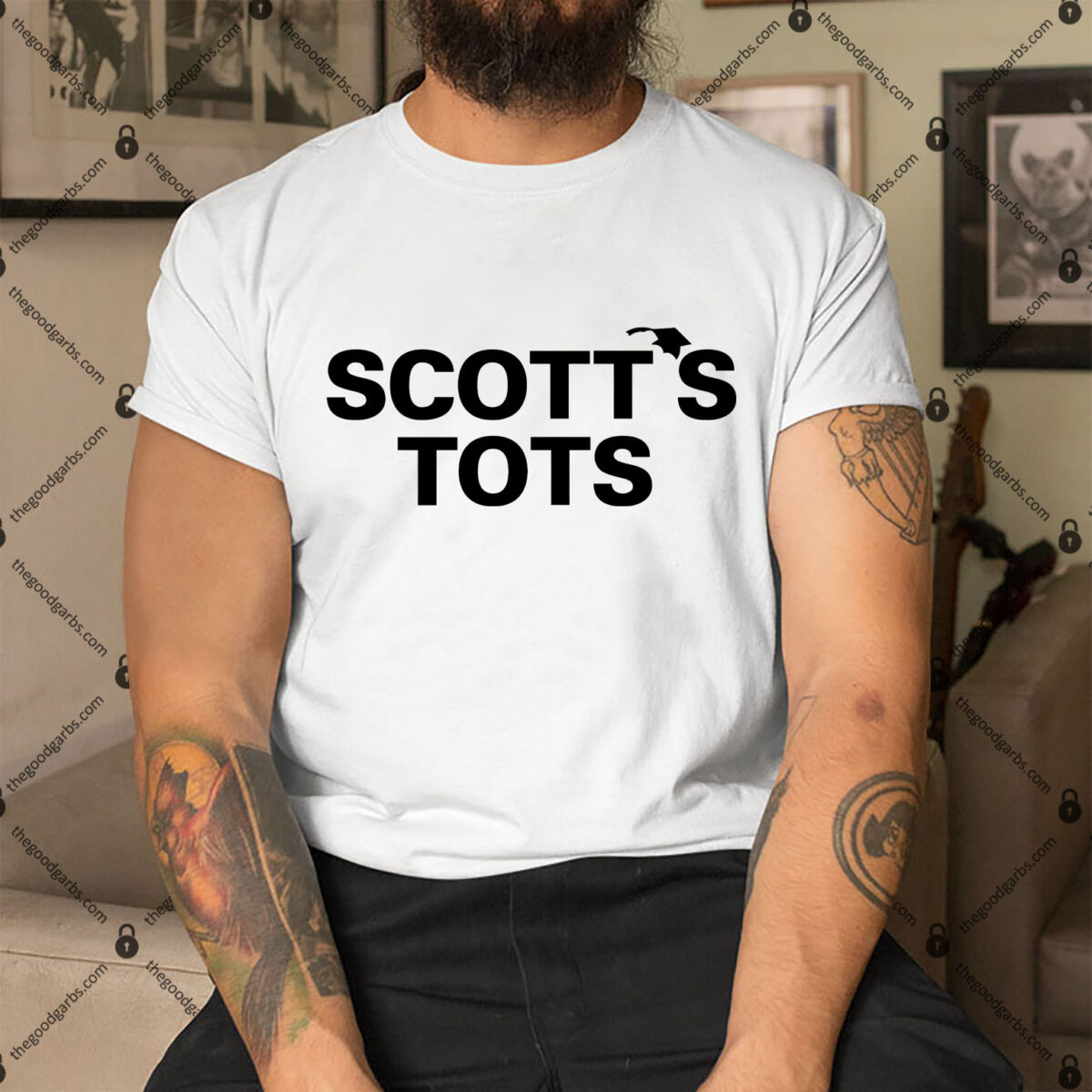 Scotts Tots - Baby Blue Shirt