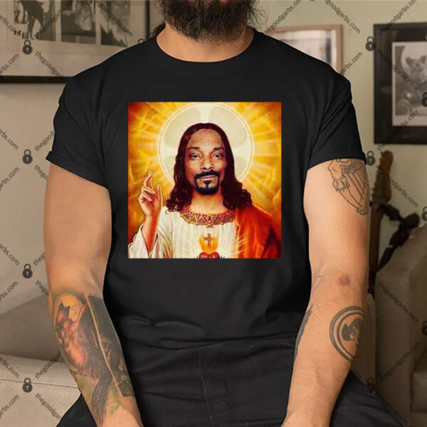 Snoop Dogg Goes Jesus Shirt