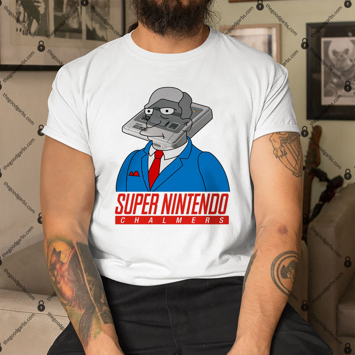 Super Nintendo Chalmers Shirt