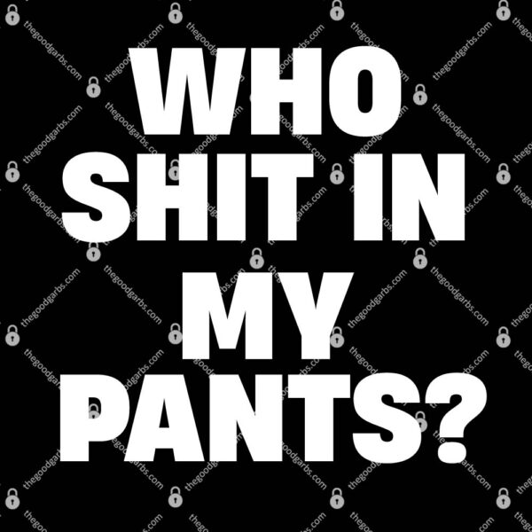 Who Shit In My Pants T-Shirt