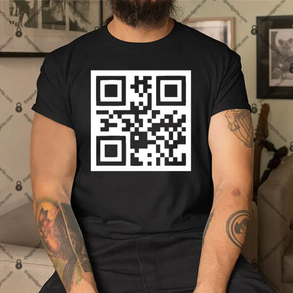 ASCII Penis HackSwag QR Code Shirt