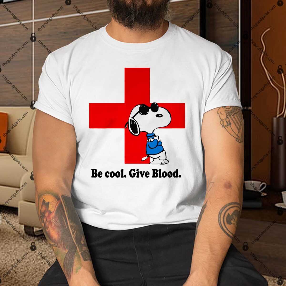 American Red Cross Snoopy Shirt