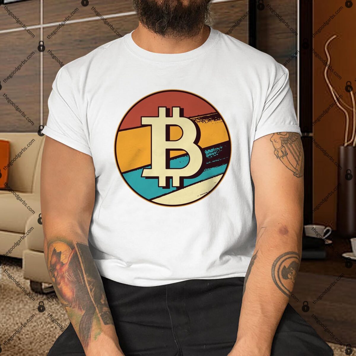 Bitcoin Retro Logo Shirt