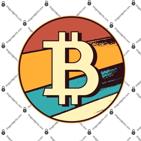 Bitcoin Retro Logo T-Shirt