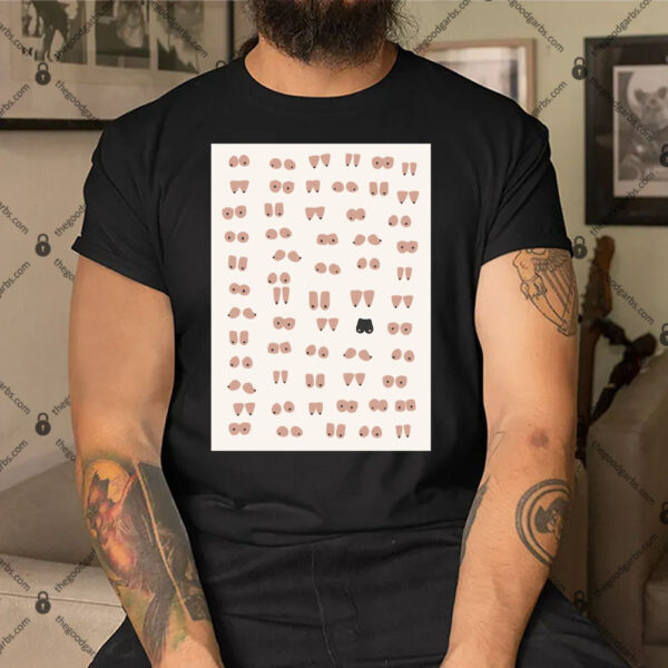 Boobies In Shower Shirt