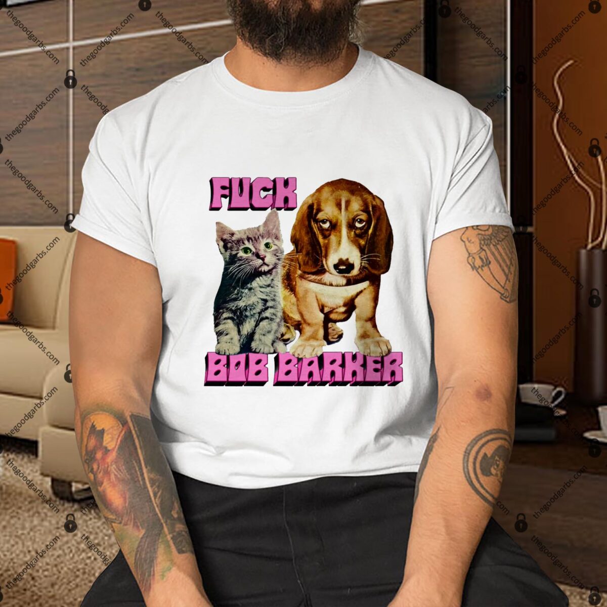 Cat and Dog Fuck Bob Barker Shirt