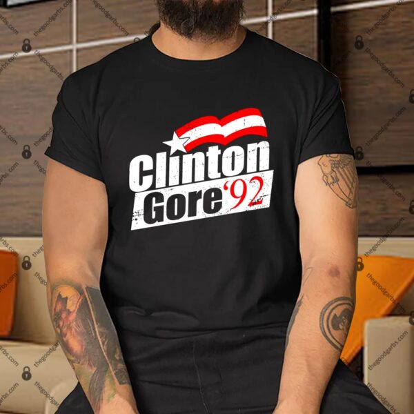 Clinton Gore 1992 Election Shirt