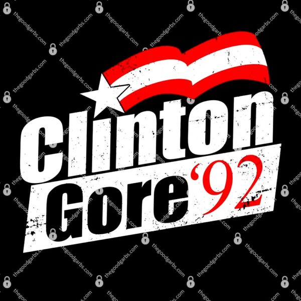 Clinton Gore 1992 Election T-Shirt