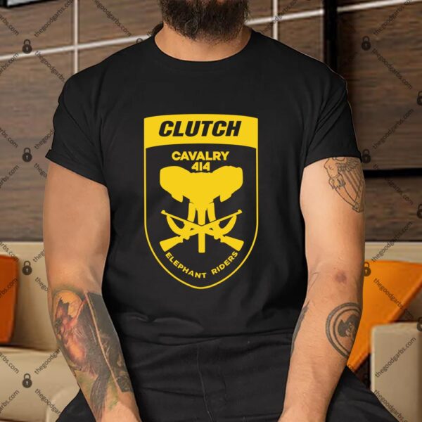 Clutch Merch Cavalry 414 Elephant Riders Shirt