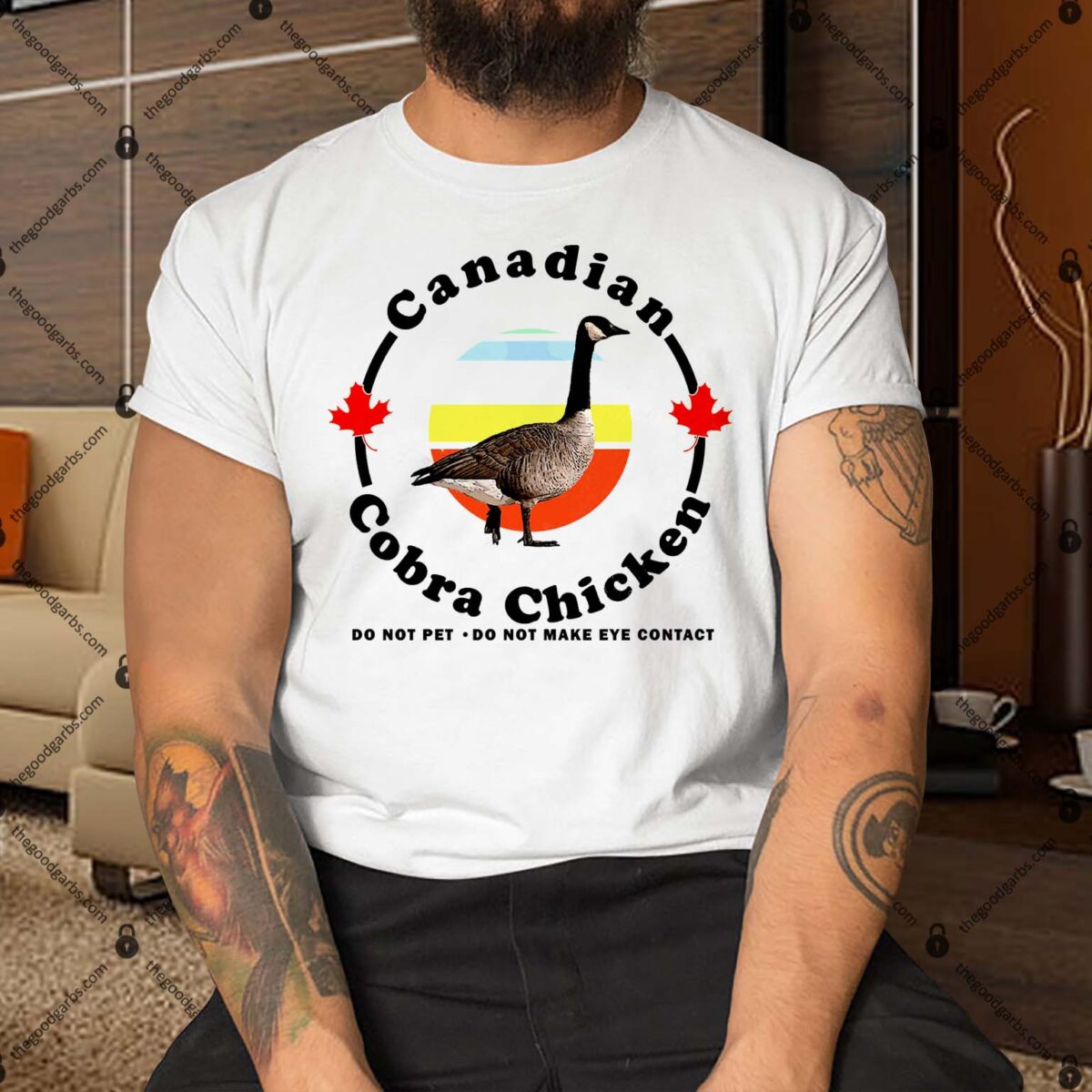 Cobra Chicken Canadian Goose Shirt
