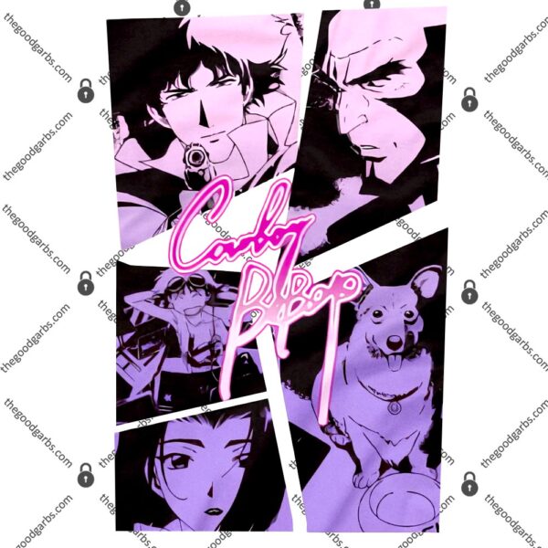 Cowboy Bebop Group Panels T-Shirt
