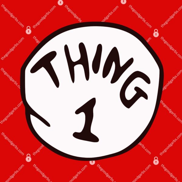 Dr. Seuss Thing 1 and Thing 2 T-Shirt