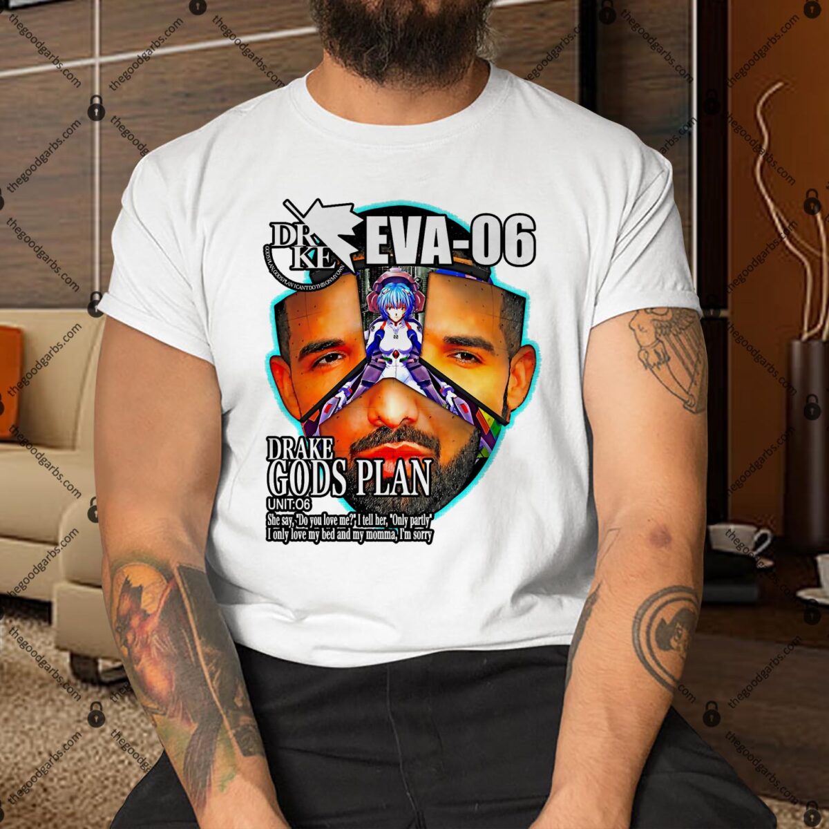 Drake Evangelion Shirt