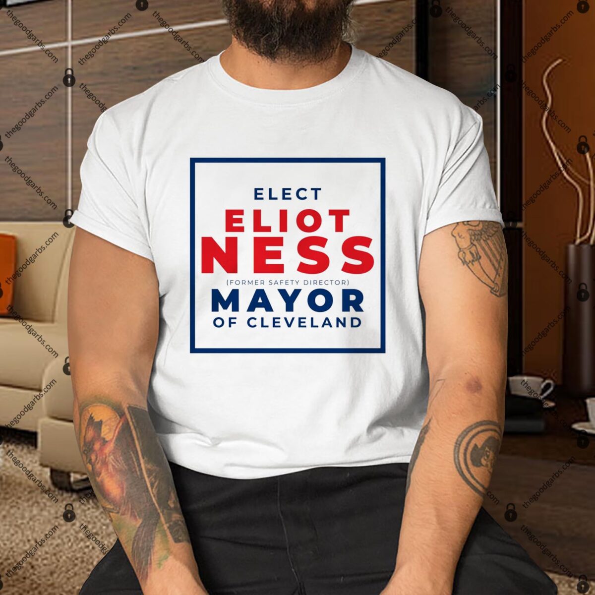 Elect Eliot Ness Mayor of Cleveland the Untouchable Shirt