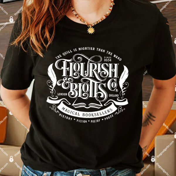 Flourish And Blotts Wizard Shirt