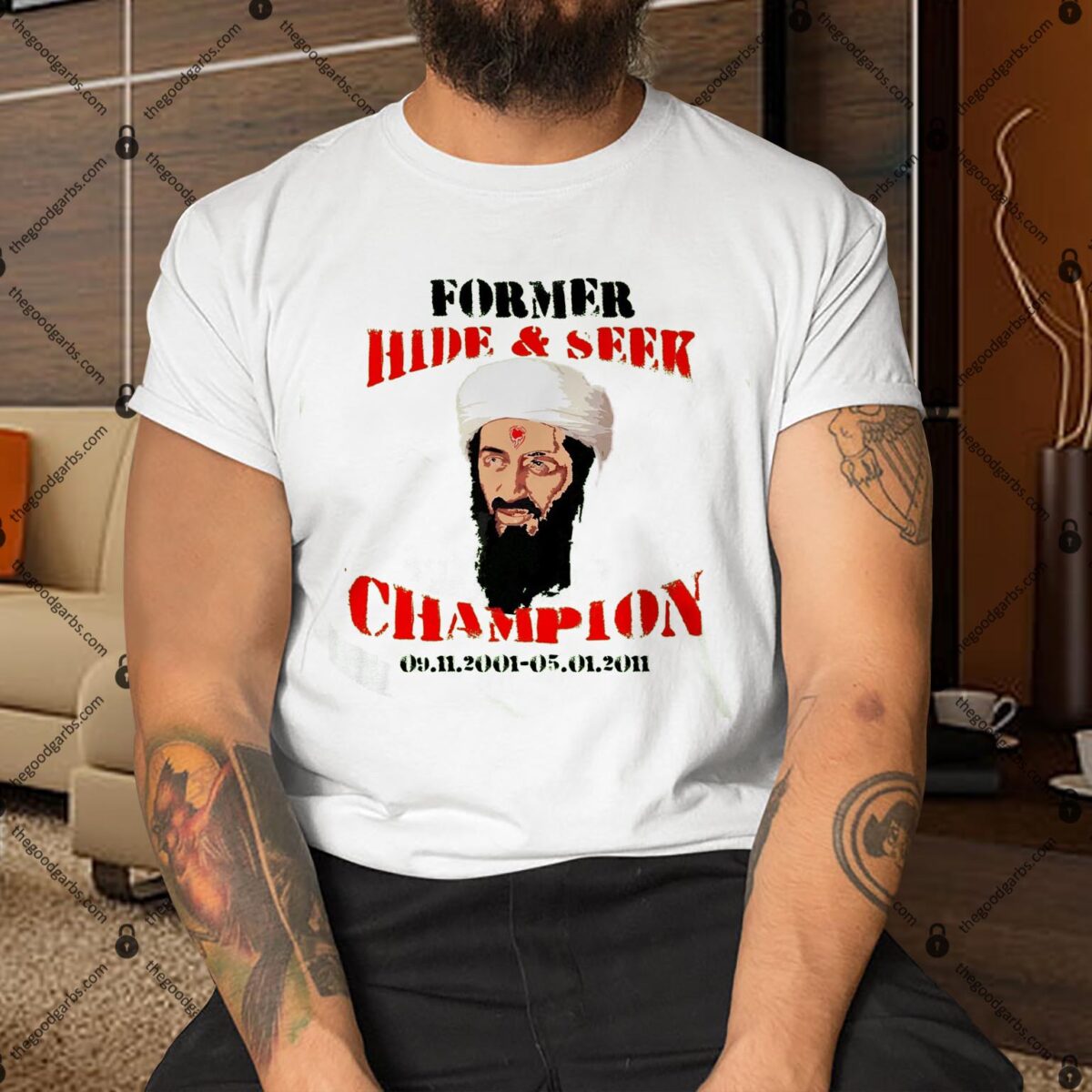 Former Hide and Seek Champion Osama Bin Laden Shirt