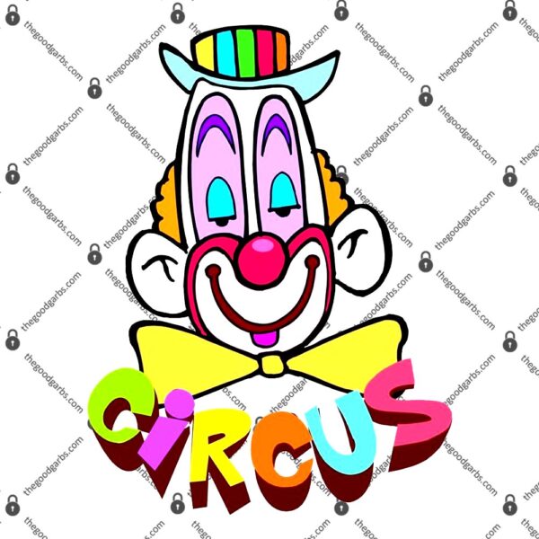 Funny Clown Circus Face Funny Retro T-Shirt