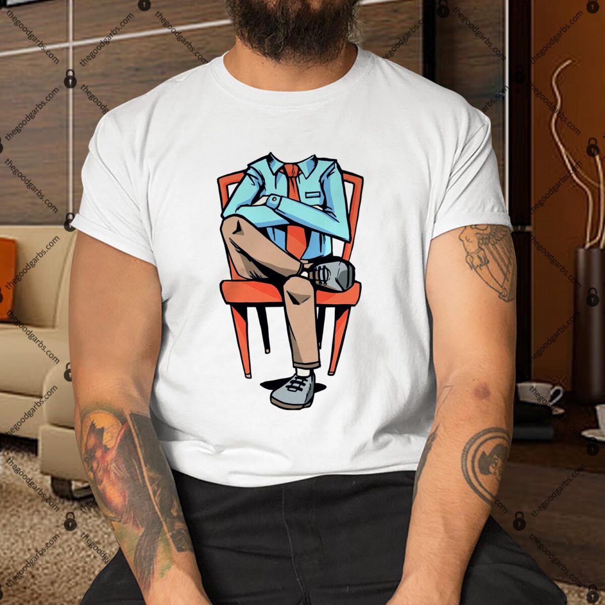 Funny Headless Man Shirt