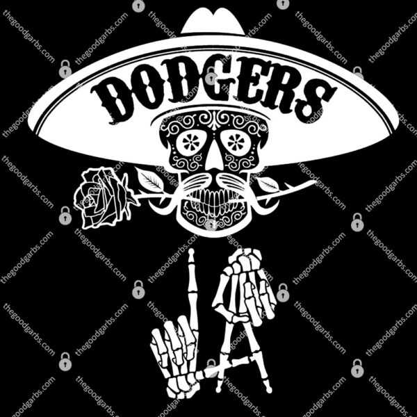 Funny Skull Dodgers T-Shirt