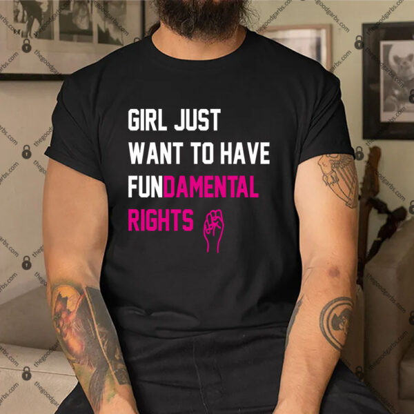Girls Just Want to Have Fundamental Rights Cyndi Lauper's Shirt