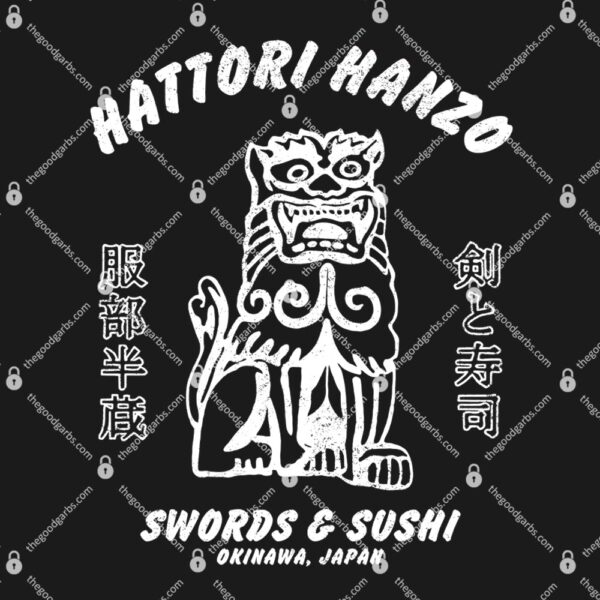 Hattori Hanzo Swords and Sushi T-Shirt