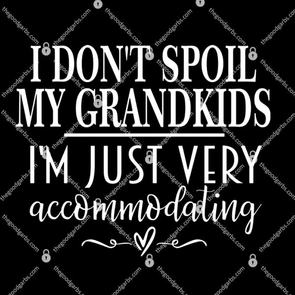 I Don’t Spoil My Grandkids I’m Just Very Accomodating T-Shirt