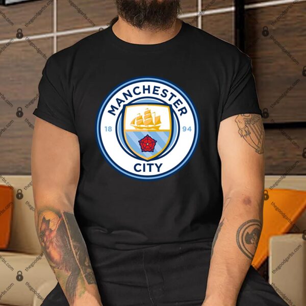 Manchester City Logo Soccer 1894 Shirt
