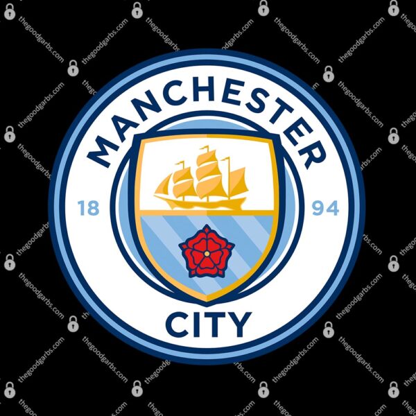 Manchester City Logo Soccer 1894 T-Shirt