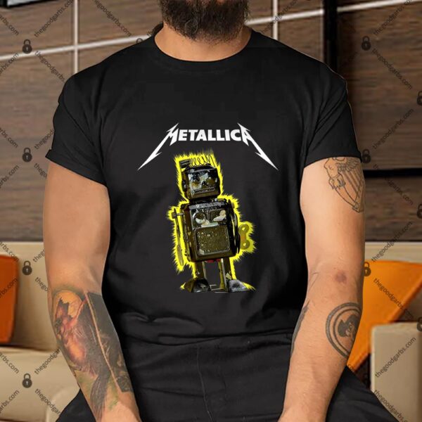 Metallica 72 Seasons Burnt Robot Shirt