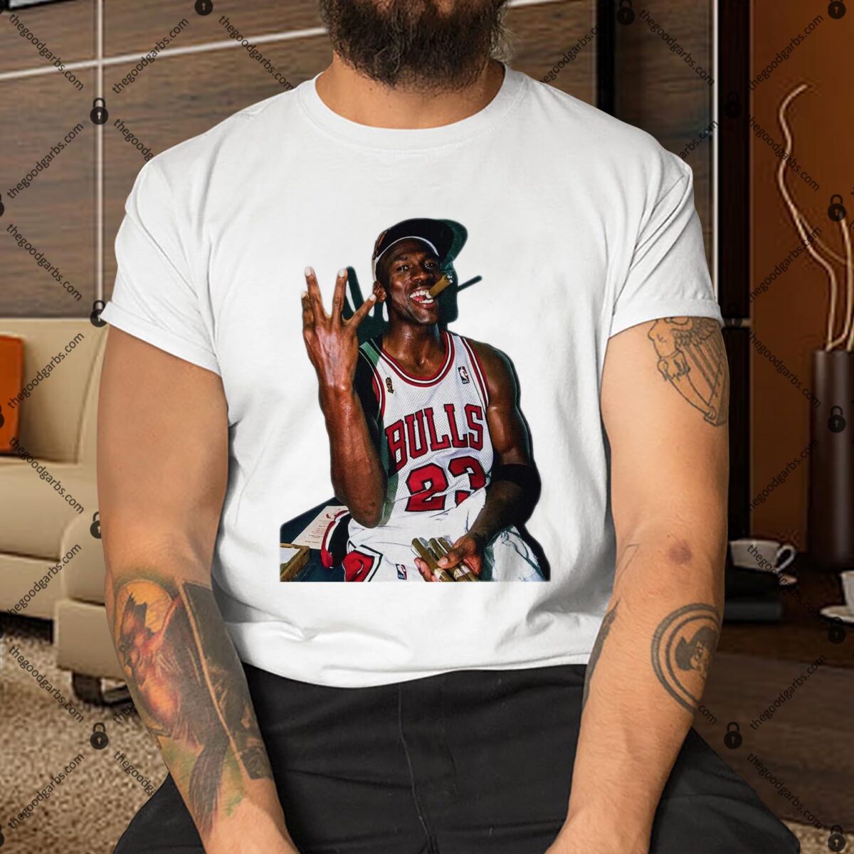 Michael Jordan 3Peat Shirt