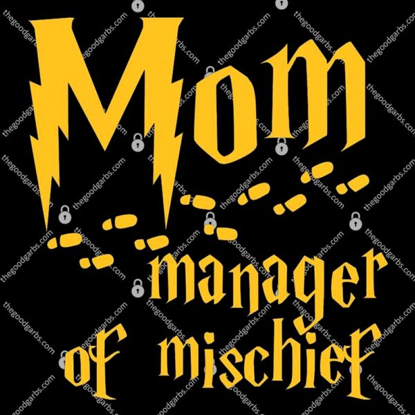 Mom Manager Of Mischief T-Shirt