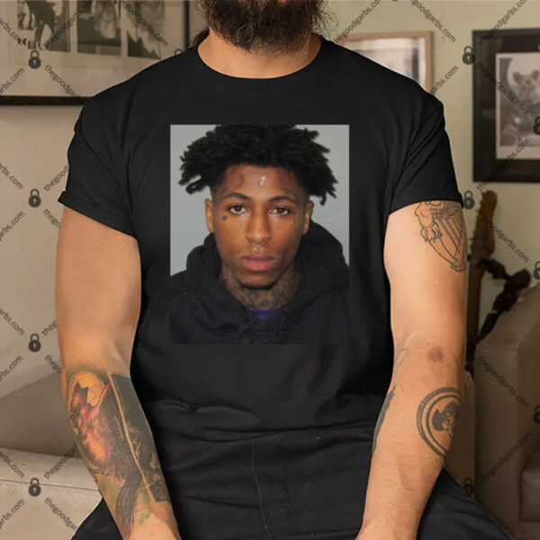 NBA Never Broke Again YoungBoy Mugshot Shirt