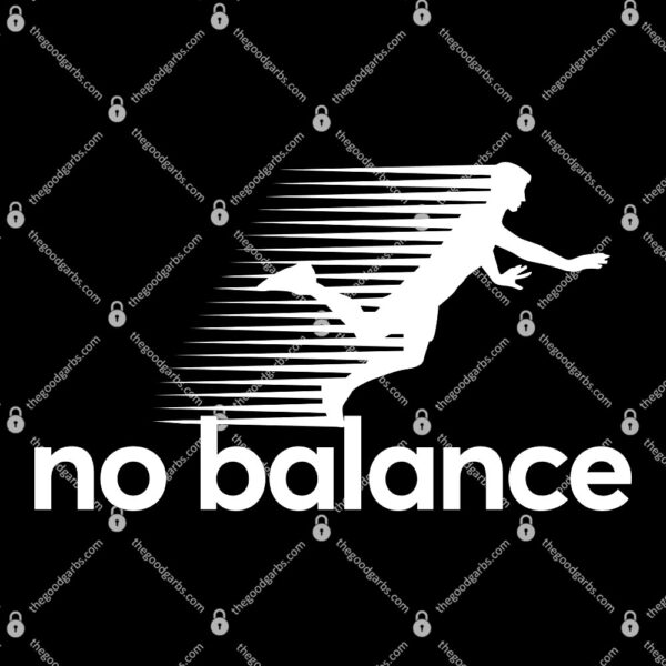 No Balance white logo T-Shirt