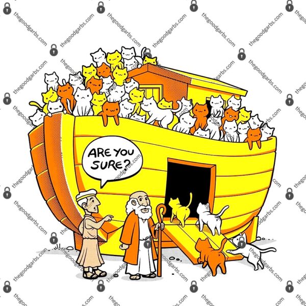 Noah's Ark Cat T-Shirt