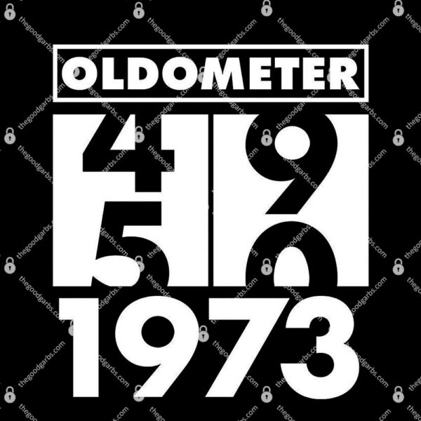 Oldometer Made In 1973 50th Birthday T-Shirt
