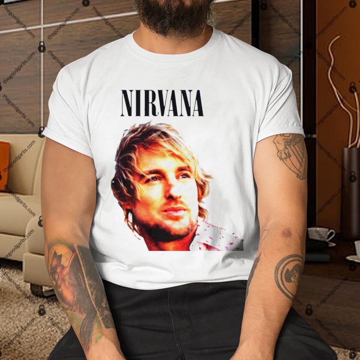 Owen Wilson Nirvana 90s Shirt