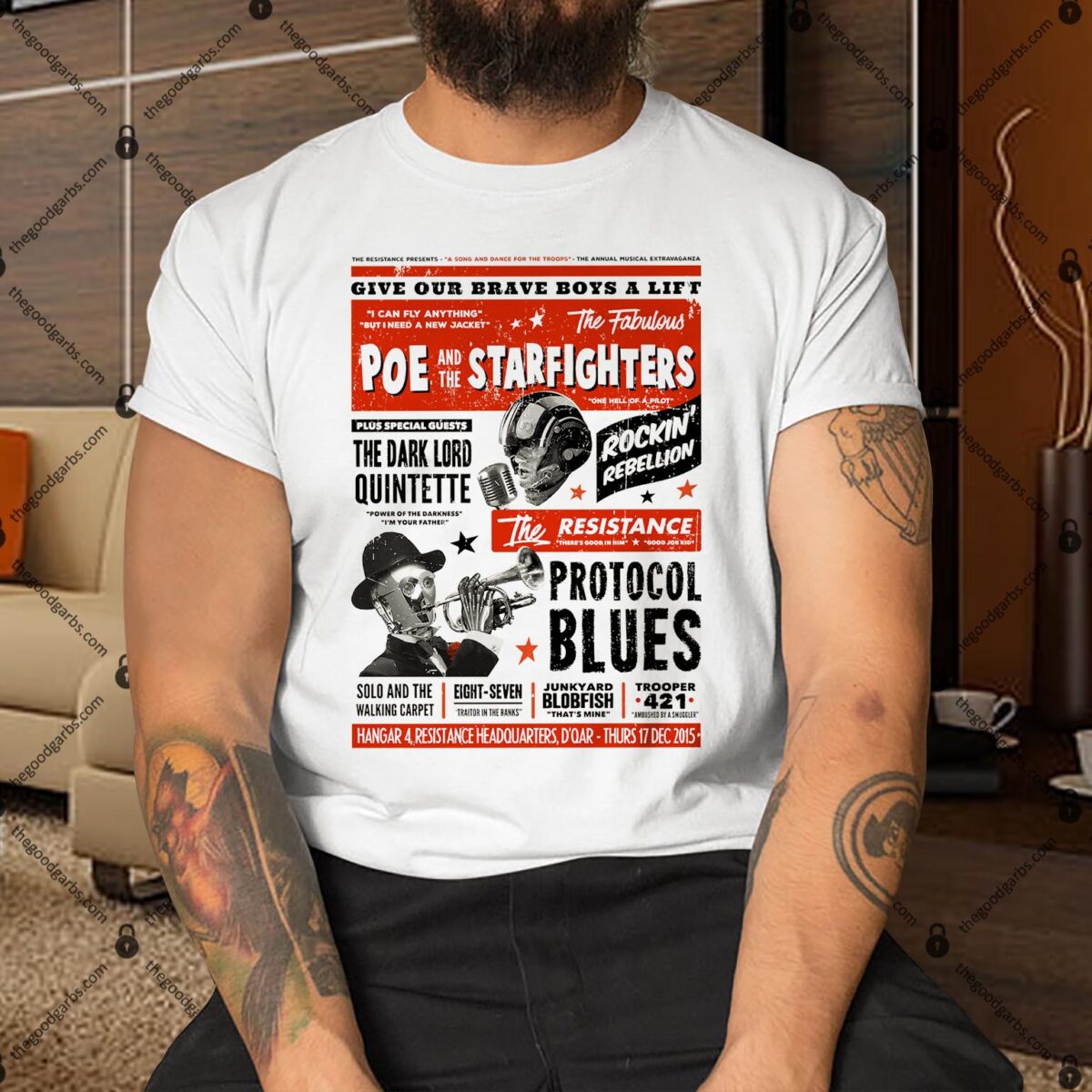 Poe and the Starfighters Shirt