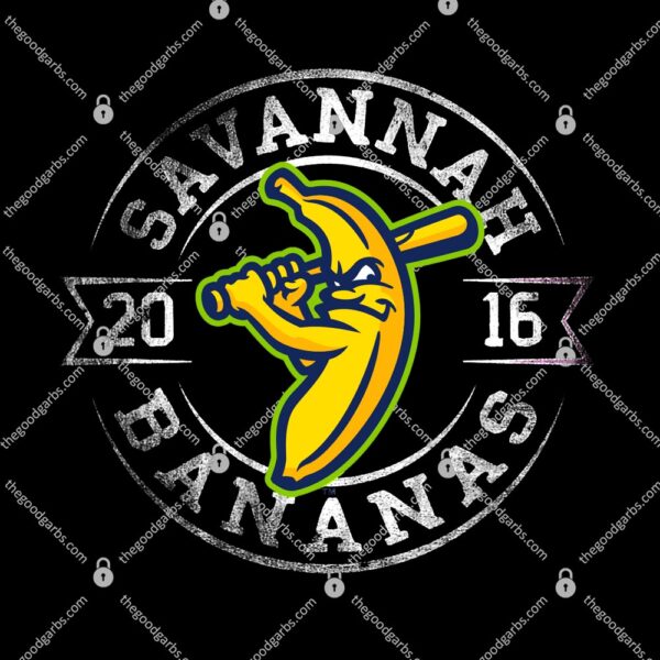 Savannah Bananas Vintage 2016 Logo Officially Licensed T-Shirt