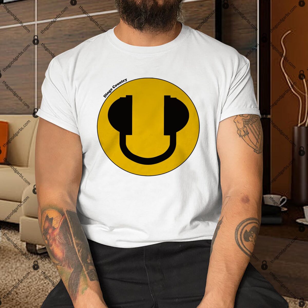 Smiley headphone Pocket Shirt