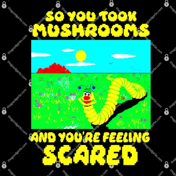 So You Took Mushrooms And You're Feeling Scared T-Shirt