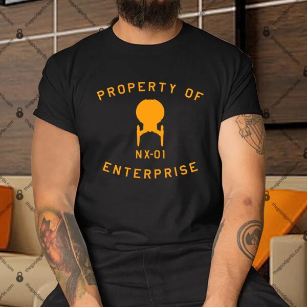 Star Trek Enterprise Property of Enterprise Shirt