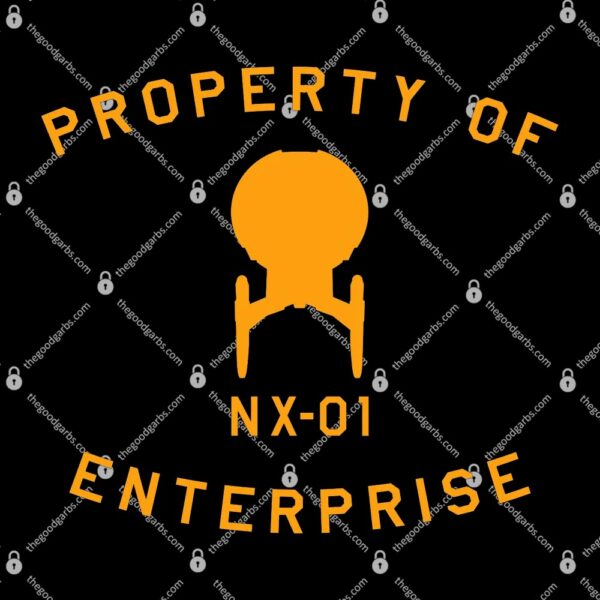 Star Trek Enterprise Property of Enterprise T-Shirt